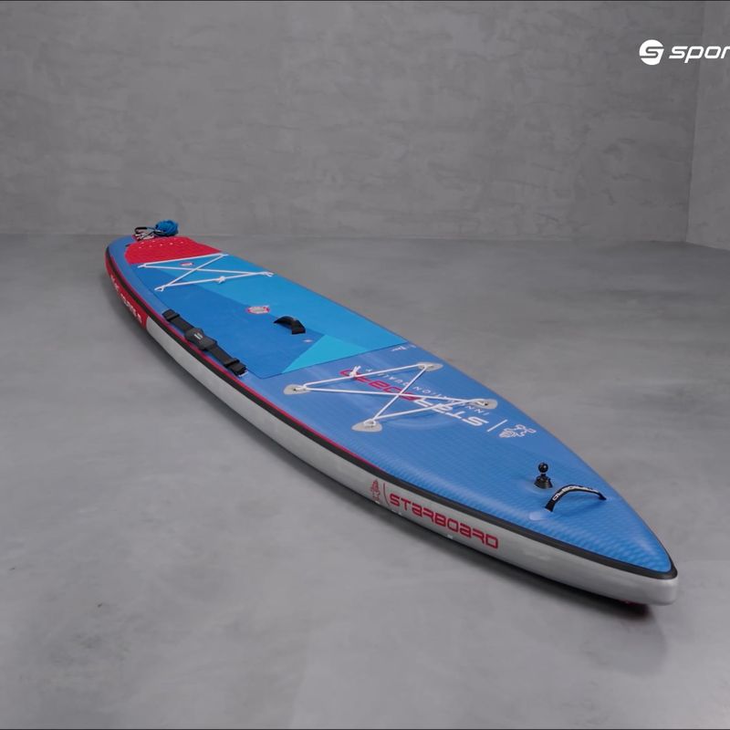 SUP STARBOARD Nafukovací člun Touring M Deluxe SC modrý 2012220601007 12