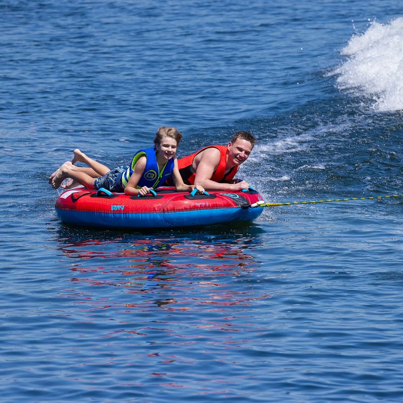 Plovák k tažení O'Brien Super Screamer Boat Tube Red/Blue 7