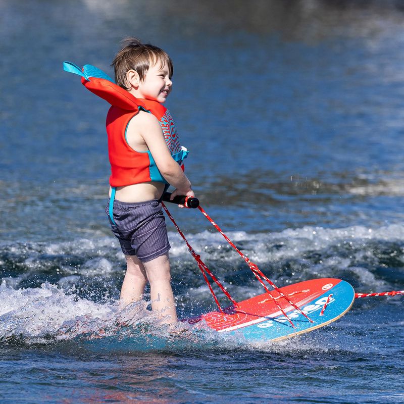 Sada vodních lyží pro děti O'Brien Platform Trainer Waterski red/blue 4