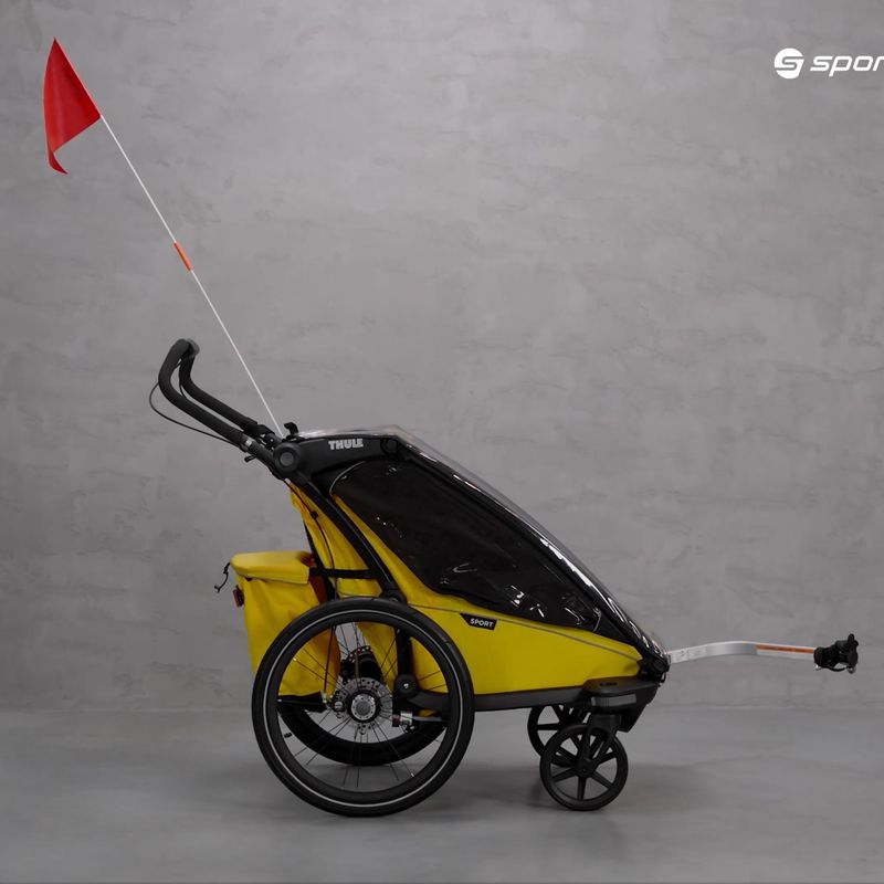 Přívěs za kolo Thule Chariot Sport 1 žlutý 10201022 11