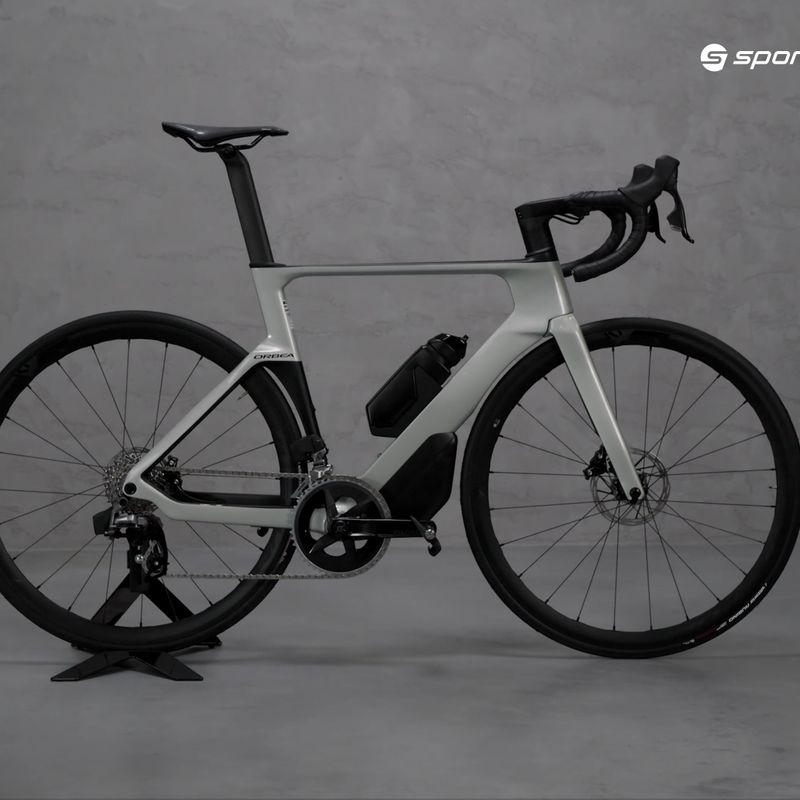 Orbea Orca Aero M31el LTD PWR silniční kolo stříbrná 21
