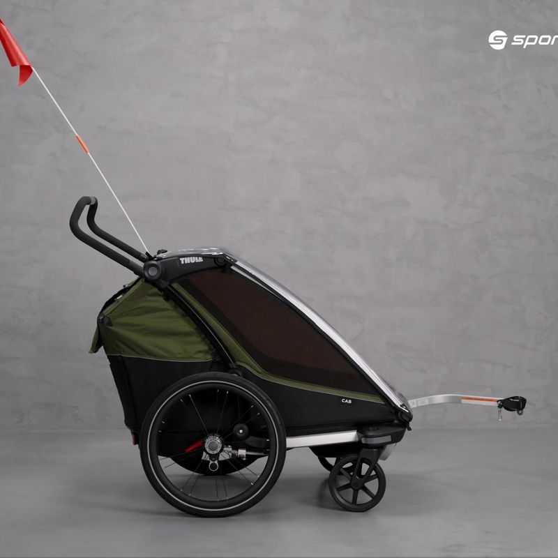 Přívěs za kolo Thule Chariot Cab2 černý 10204021 11