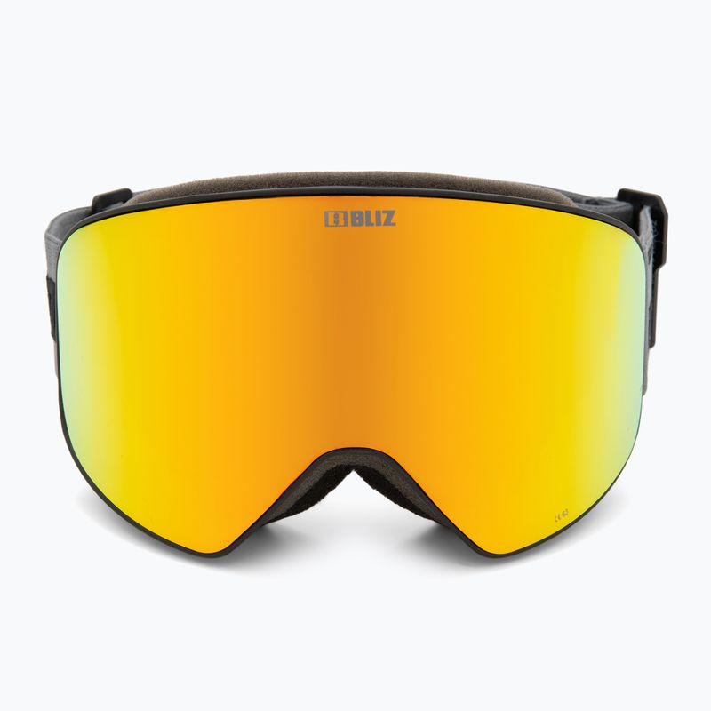Lyžařské brýle Bliz Flow matt black/brown gold multi/yellow 3