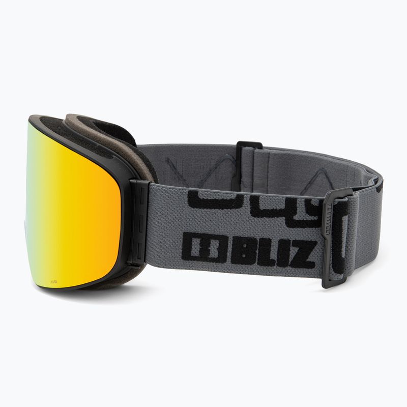 Lyžařské brýle Bliz Flow matt black/brown gold multi/yellow 5