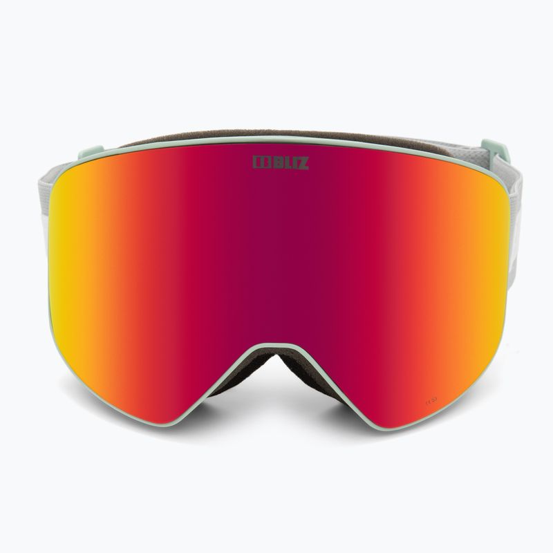 Lyžařské brýle Bliz Flow matt light grey/brown red multi/pink 3