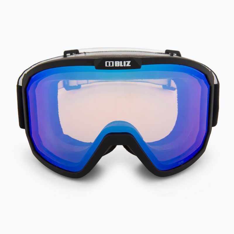 Lyžařské brýle Bliz Rave matt black/light orange blue multi 2