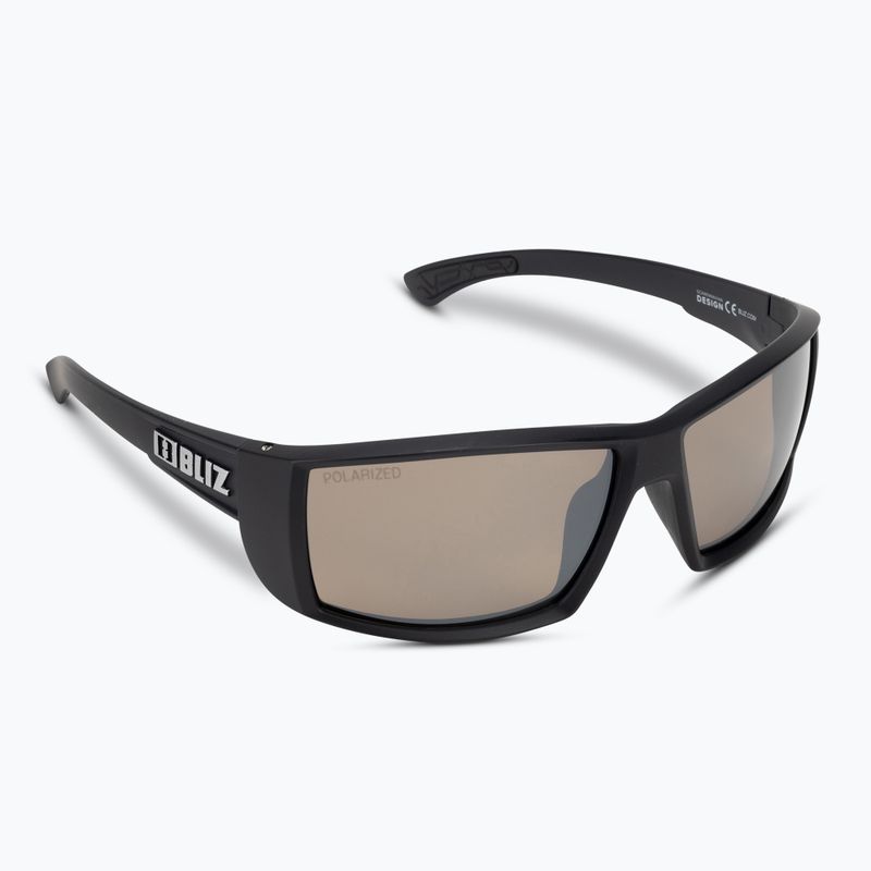 Cyklistické brýle Bliz Drift Polarized S3 matt black/brown silver mirror
