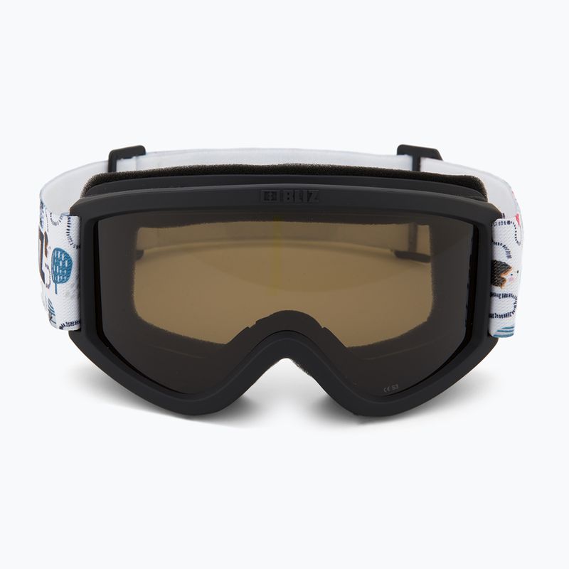 Dětské lyžařské brýle Bliz Pixie Jr black/brown 2
