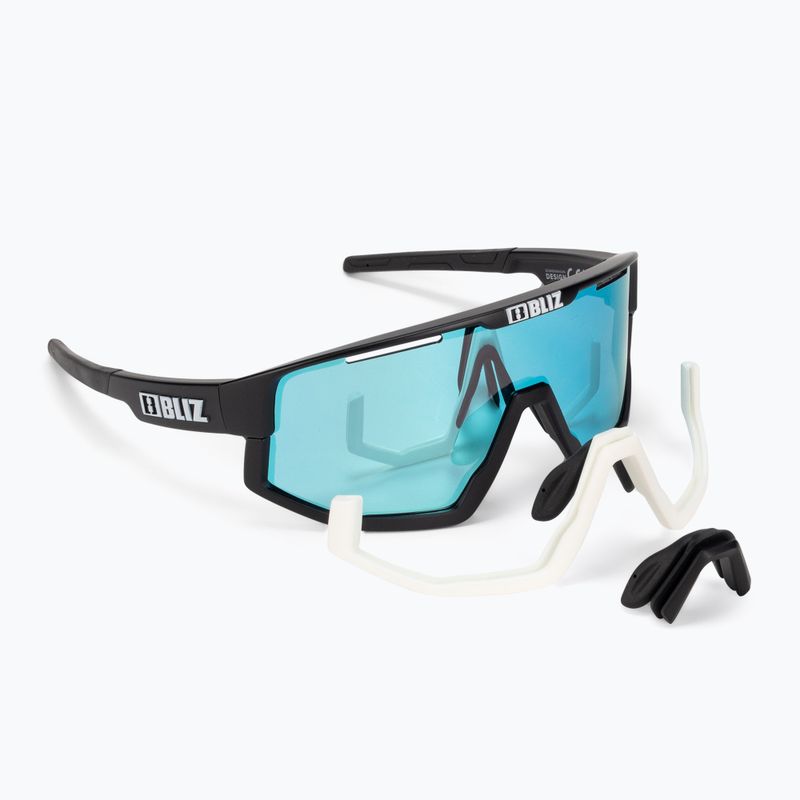 Cyklistické brýle Bliz Fusion S3 matt black / smoke blue multi 52105-10