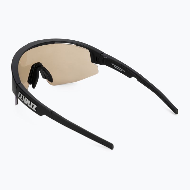 Cyklistické brýle Bliz Matrix Nano Optics Photochromic S1-S3 matt black / brown blue multi 52104-13P 2