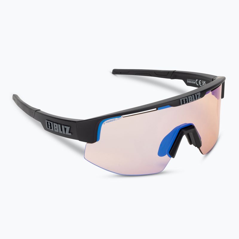 Sluneční brýle Bliz Matrix Small Nano Optics Nordic Light matt black/coral/orange blue