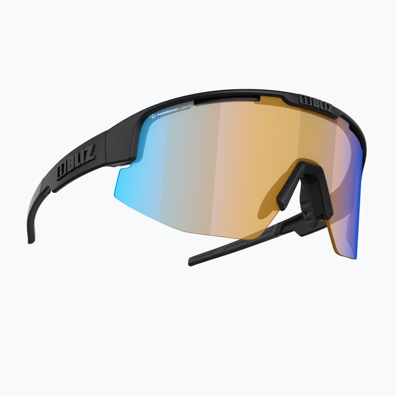 Sluneční brýle Bliz Matrix Small Nano Optics Nordic Light matt black/coral/orange blue 2