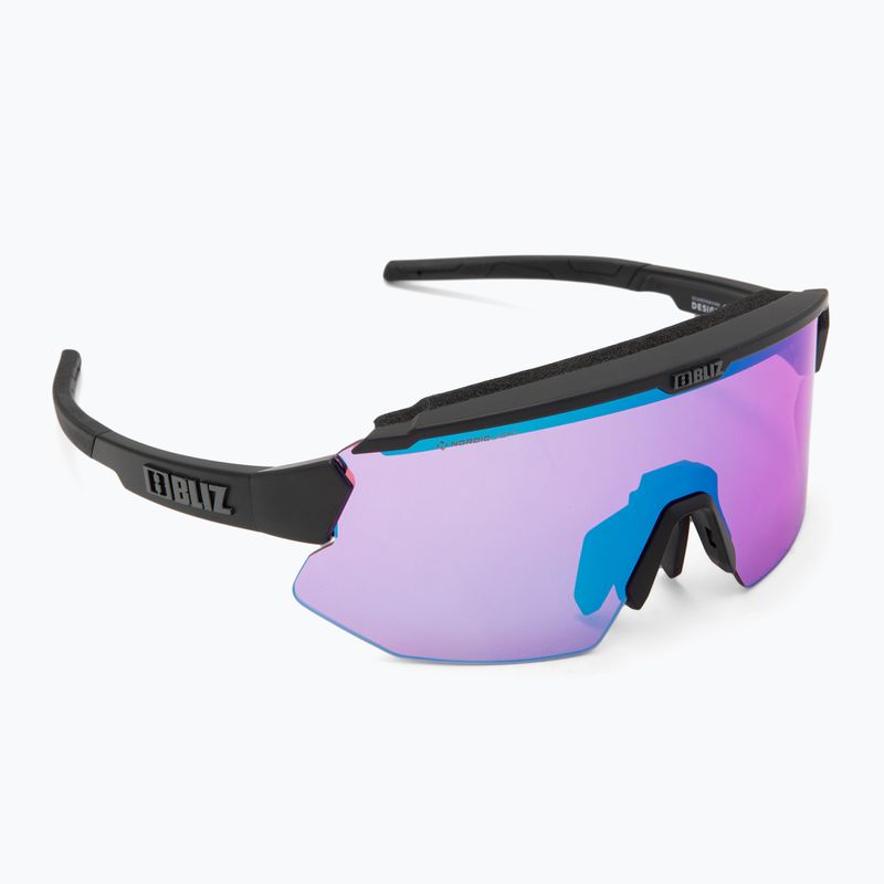 Sluneční brýle  Bliz Breeze Small Nano Optics Nordic Light matt black/begonia/violet blue 2