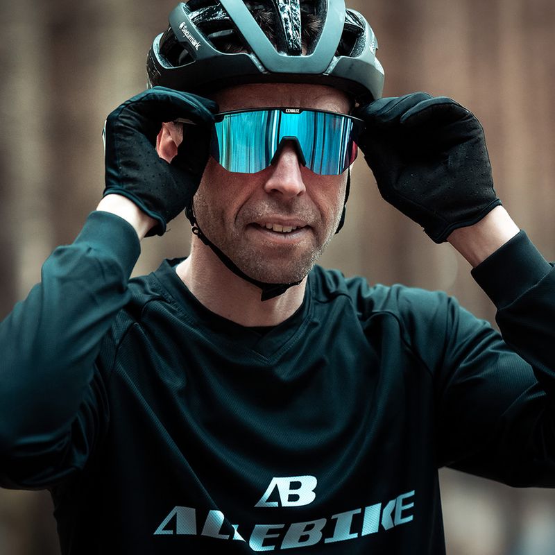 Cyklistické brýle Bliz Hero Nano Optics Nordic Light S2 matná černá/světlá begonie/fialová modrá multi 10