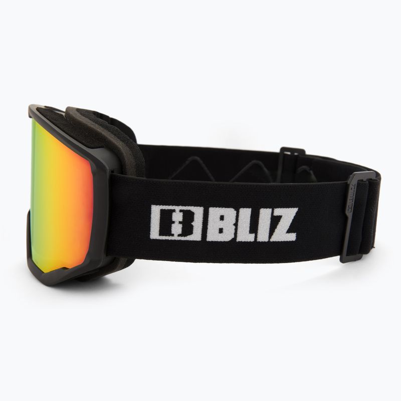 Lyžařské brýle Bliz Spark black/brown&red 4