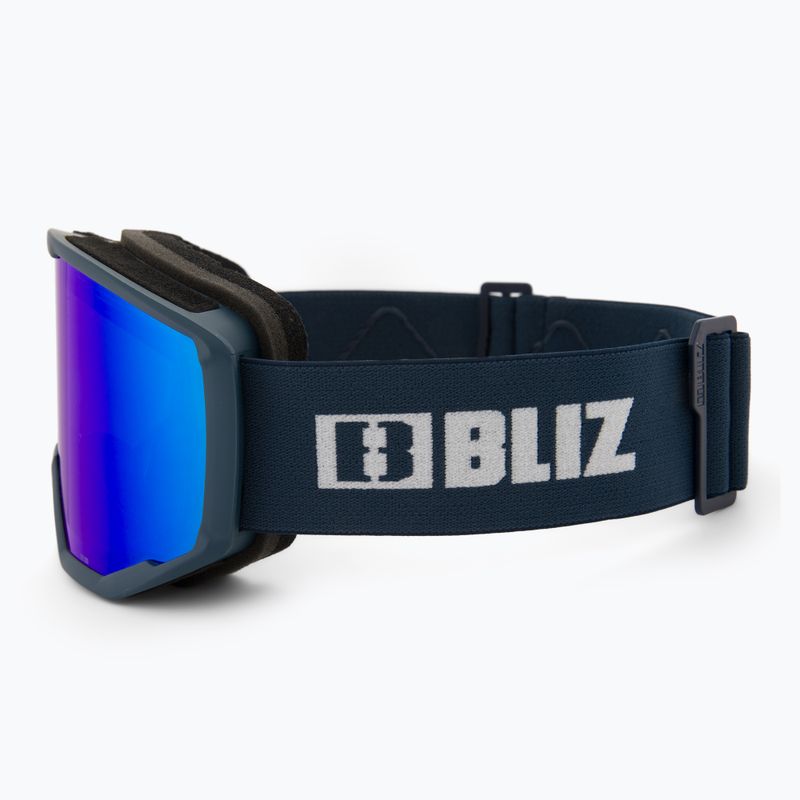 Lyžařské brýle Bliz Spark dark blue/brown&blue 4