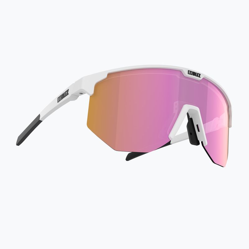 Cyklistické brýle Bliz Hero S3 matné bílé/hnědé růžové multi 2