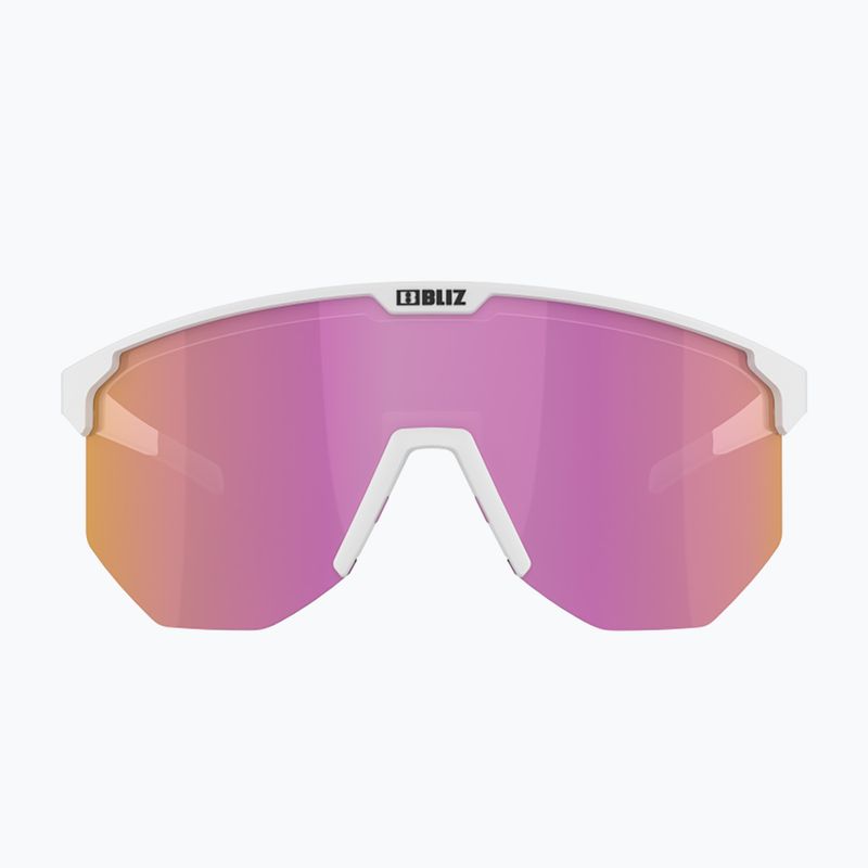 Cyklistické brýle Bliz Hero S3 matné bílé/hnědé růžové multi 4