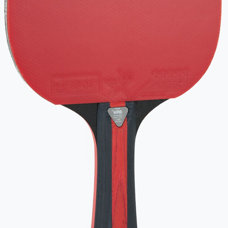 Stolní tenisová pálka STIGA Prestige 5-Star black/red 5
