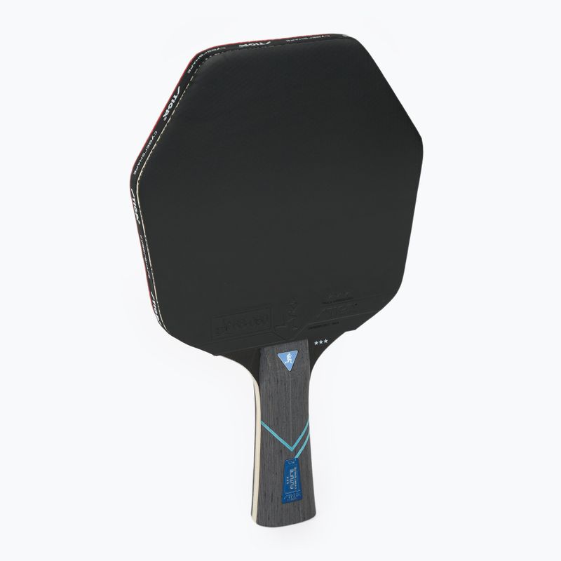 Pálka na stolní tenis STIGA Cybershape Future 3-Star black/red 7