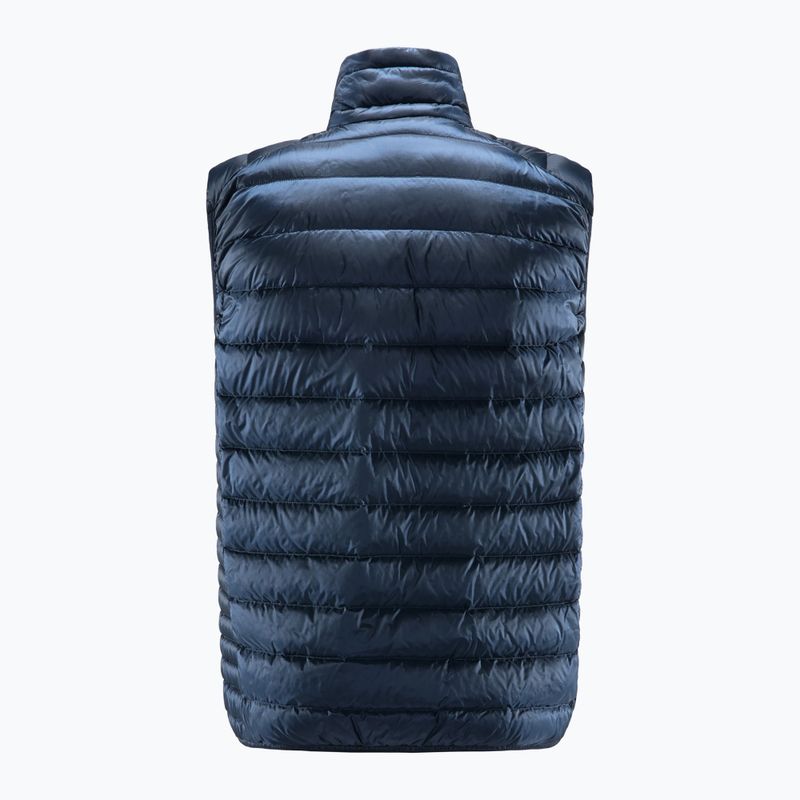 Pánské turistické tričko bez rukávů Haglöfs Roc Down navy blue 604678 2