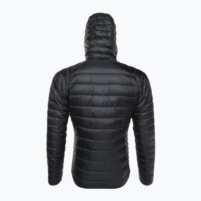 Pánská péřová bunda Haglöfs V series Mimic Hood černá 604796 2