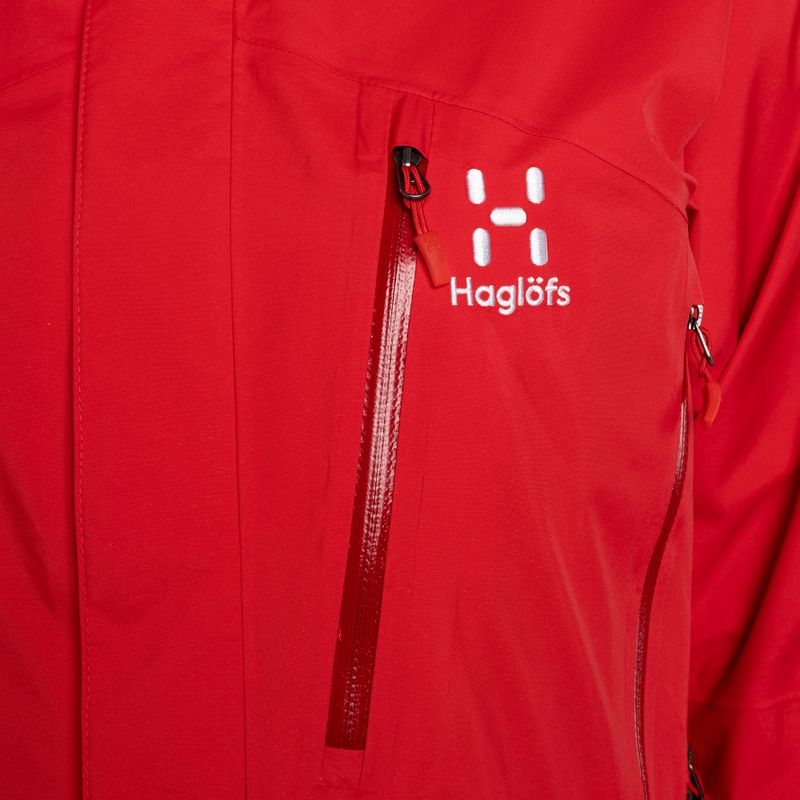 Haglöfs Astral GTX dámská bunda do deště červená 604669 4