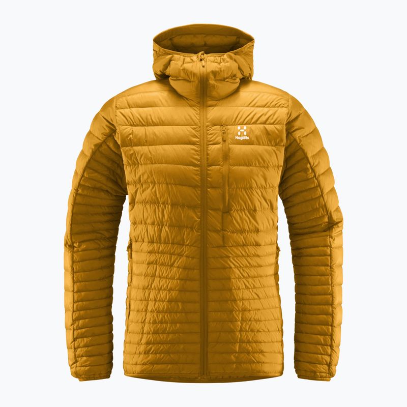 Pánská péřová bunda Haglöfs Micro Nordic Down Hood yellow 605047 7