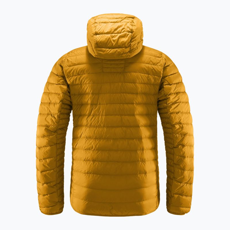 Pánská péřová bunda Haglöfs Micro Nordic Down Hood yellow 605047 8