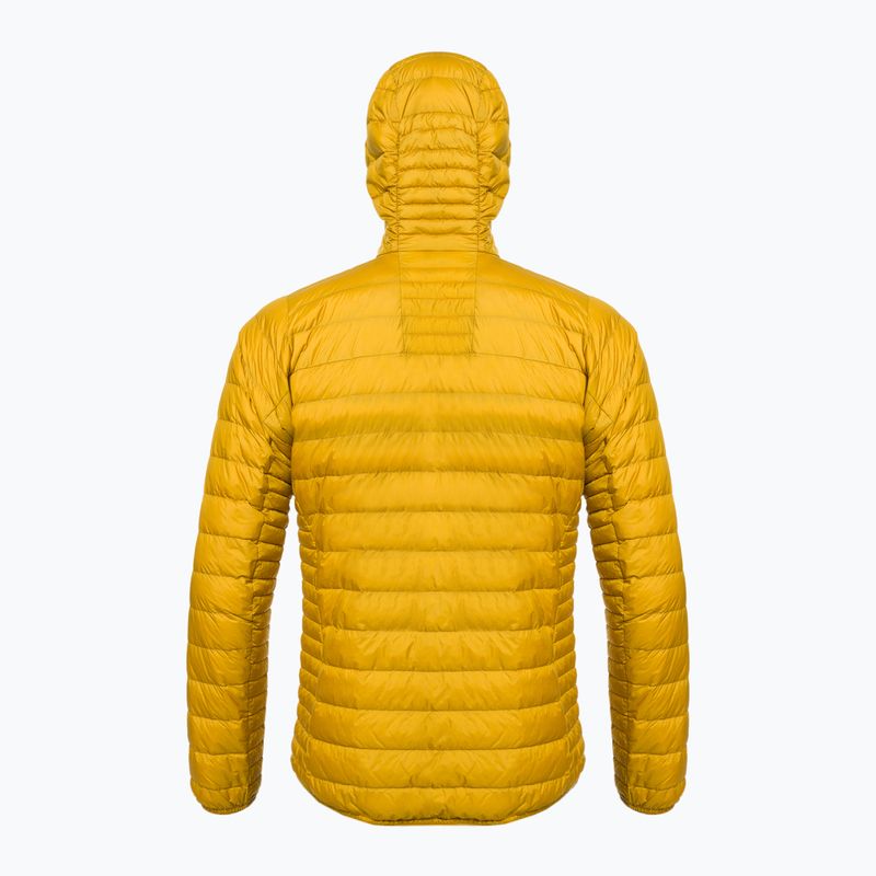 Pánská péřová bunda Haglöfs Micro Nordic Down Hood yellow 605047 5