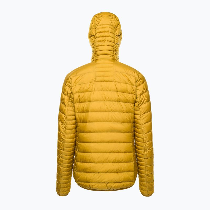 Dámská péřová bunda Haglöfs Micro Nordic Down Hood yellow 6050484Q4010 2