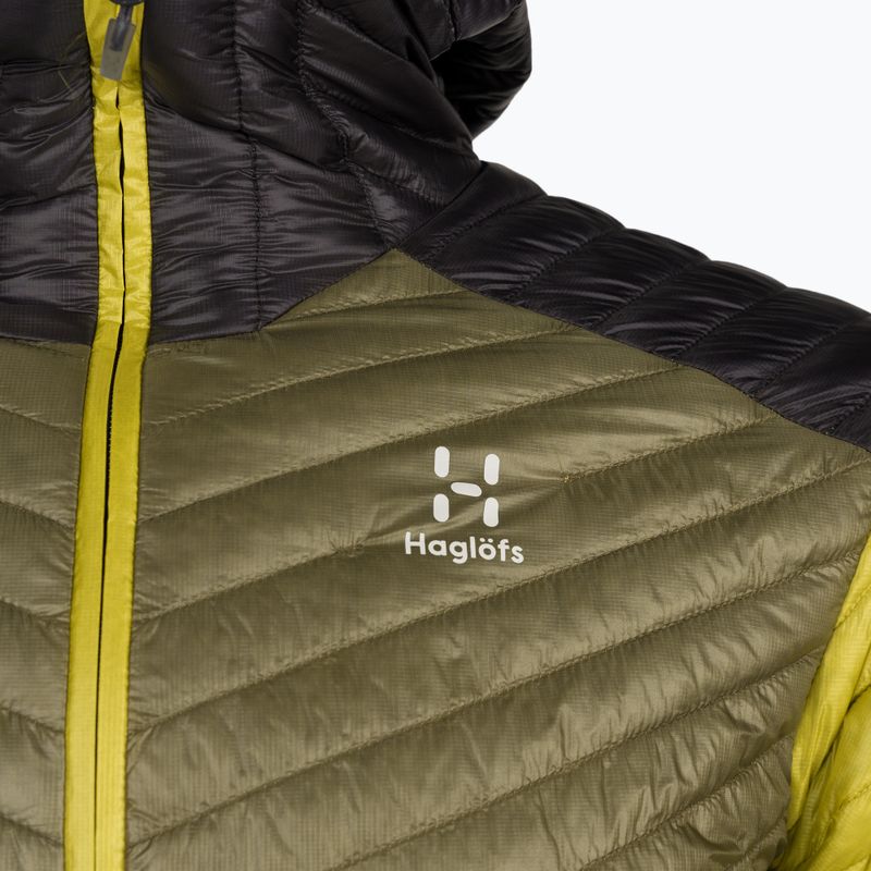 Haglöfs pánská péřová bunda L.I.M Mimic Hood zelená 604940 11