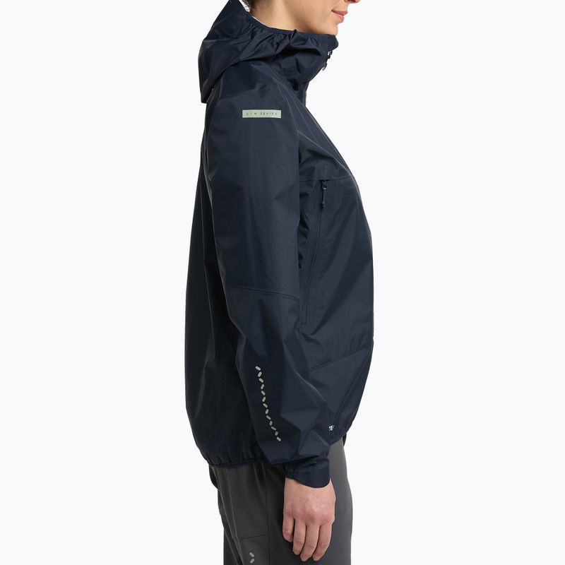 Haglöfs L.I.M GTX dámská bunda do deště tmavě modrá 607418 2