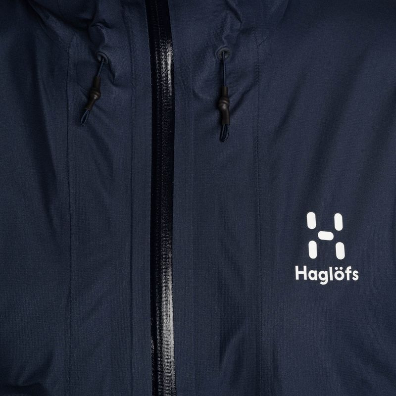 Haglöfs L.I.M GTX dámská bunda do deště tmavě modrá 607418 9