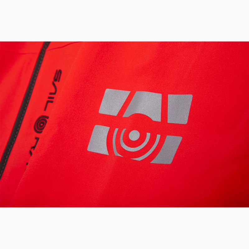 Pánská jachtařská bunda Sail Racing Spray Ocean bright red 11