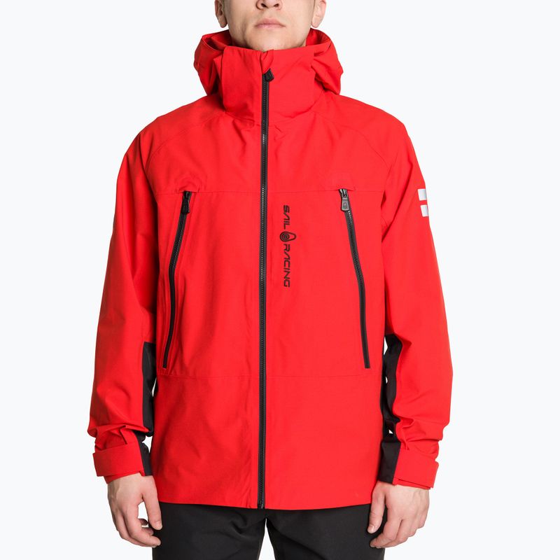 Pánská jachtařská bunda Sail Racing Spray Ocean bright red