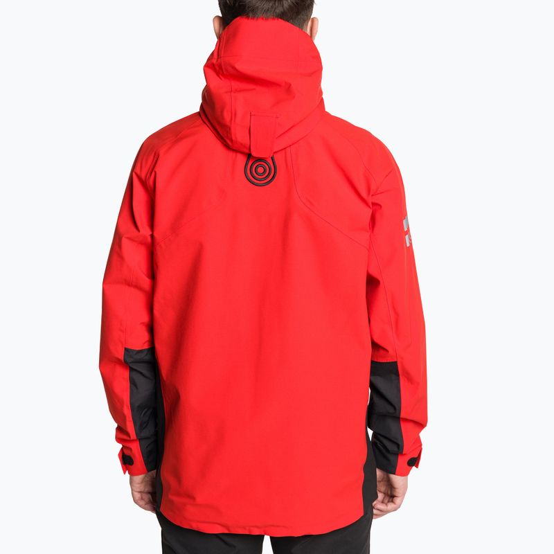 Pánská jachtařská bunda Sail Racing Spray Ocean bright red 2