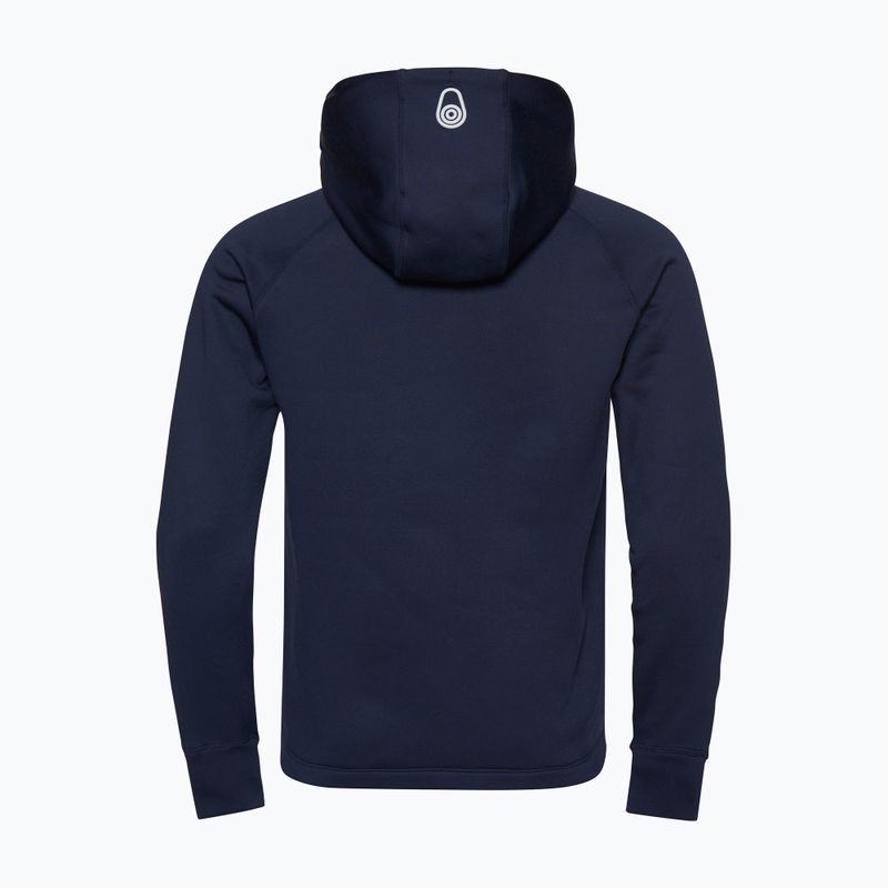 Pánská jachtařská mikina Sail Racing Spray Powerstretch Zip Hood dark navy 2