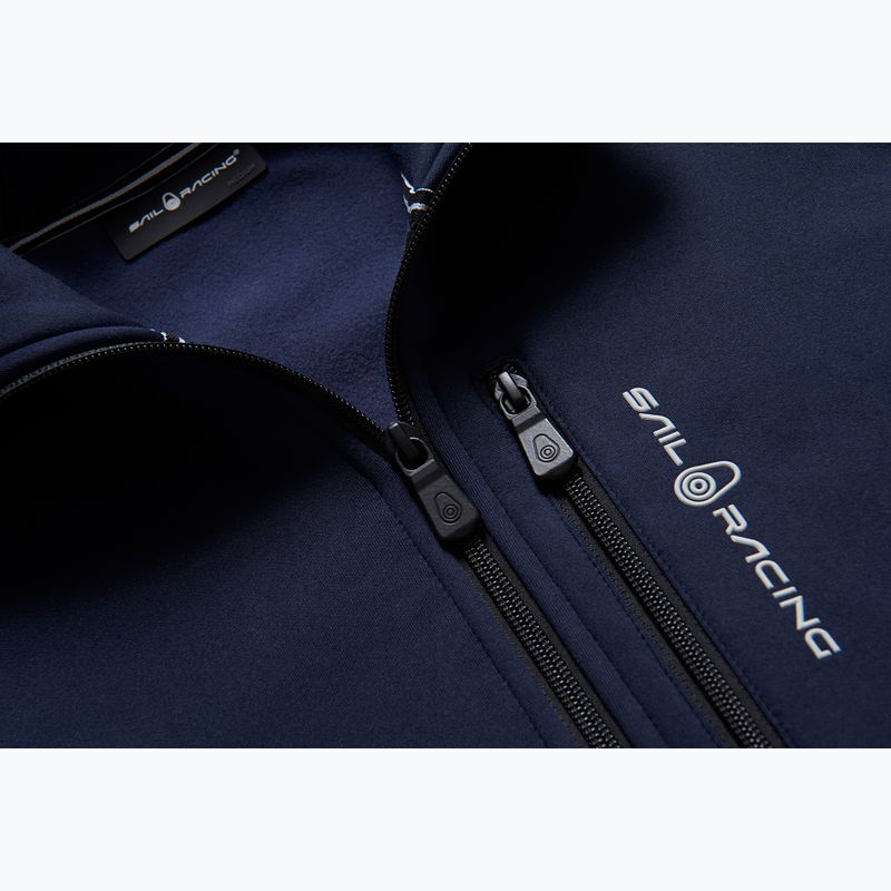 Pánská jachtařská mikina Sail Racing Spray Powerstretch Zip Hood dark navy 3
