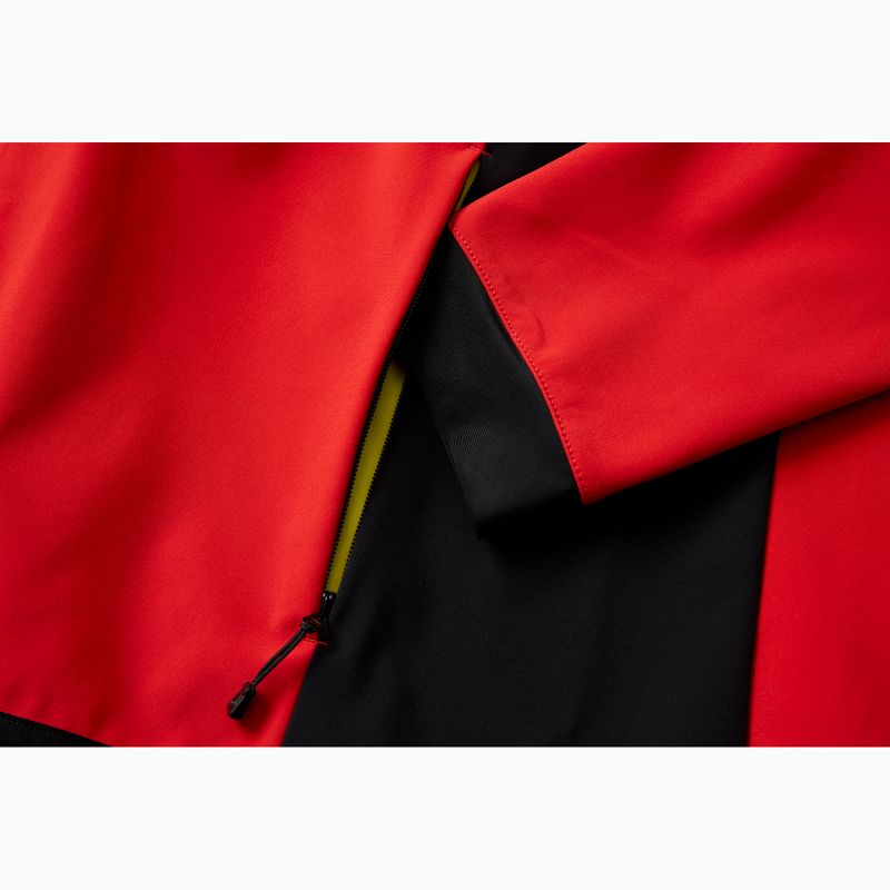 Pánská jachtařská bunda Sail Racing Spray Softshell bright red 4