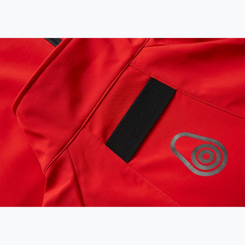 Pánská jachtařská bunda Sail Racing Spray Softshell bright red 5