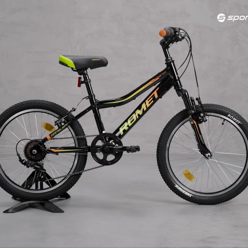 Dětské kolo Romet Rambler 20 Kid 2 černé 2220619 15