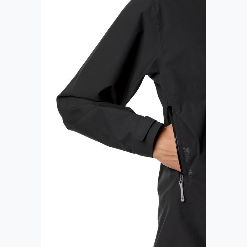 Pánská bunda do deště Houdini BFF true black 5