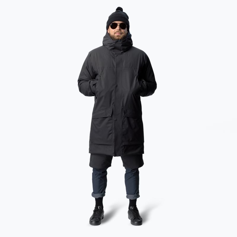 Pánská zateplená bunda Houdini Fall in Parka true black 2