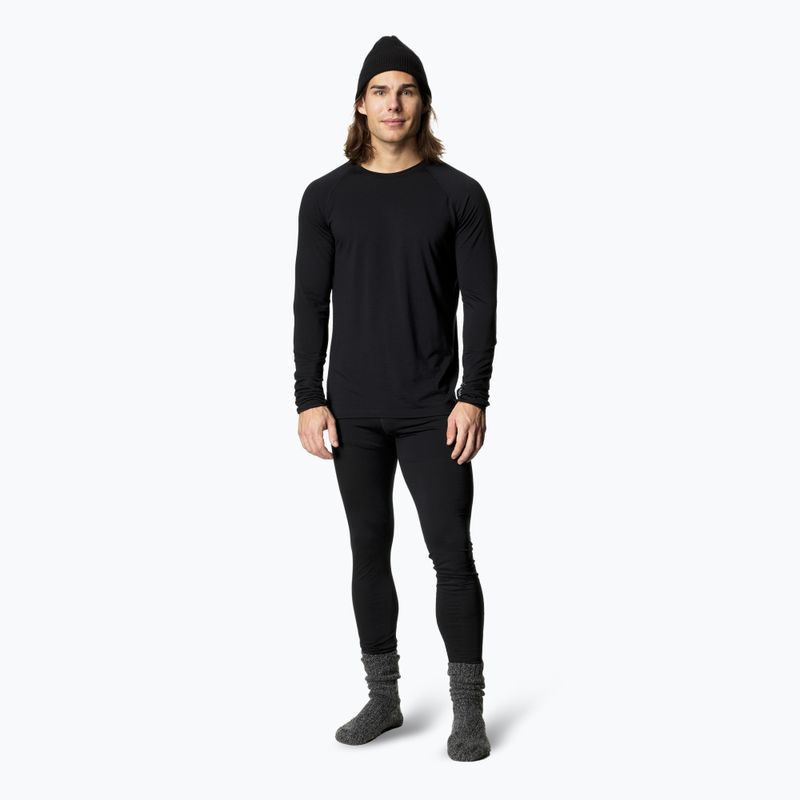 Pánské termotričko longsleeve Houdini Desoli Light Crew true black 2