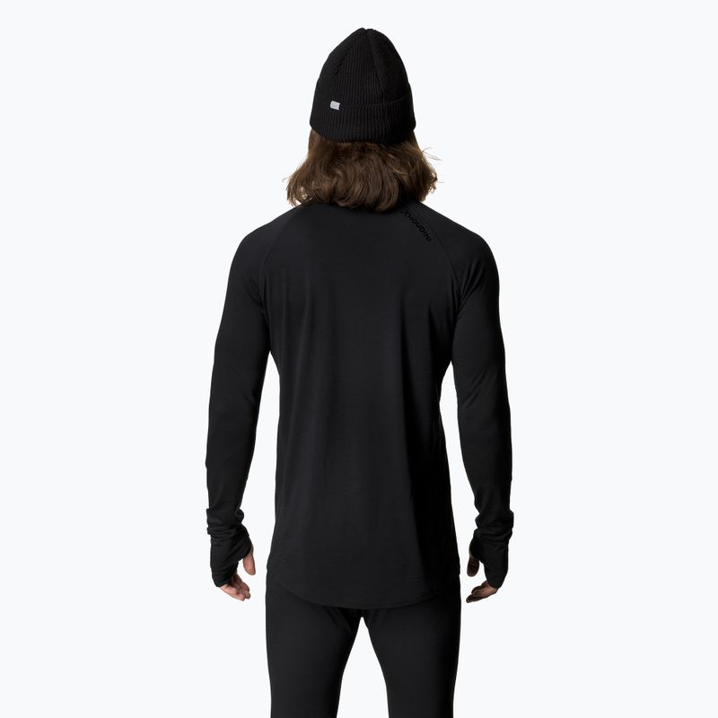 Pánské termotričko longsleeve Houdini Desoli Light Crew true black 3