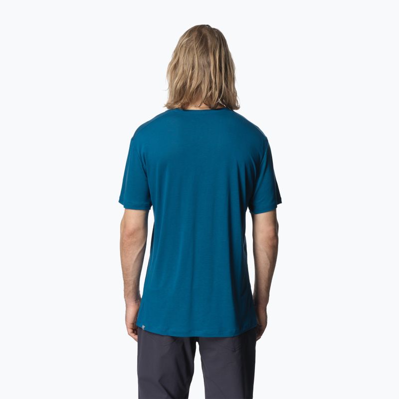 Pánské tričko Houdini Tree Tee out of the blue 3