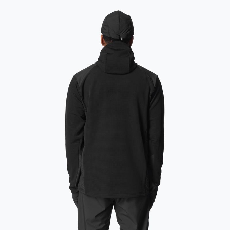 Pánská hybridní bunda Houdini Moonwalk Houdi true black 3