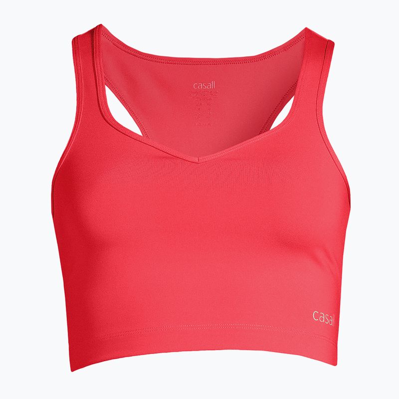 Casall Heart Shape Sport dámský tréninkový top červený 22158 3