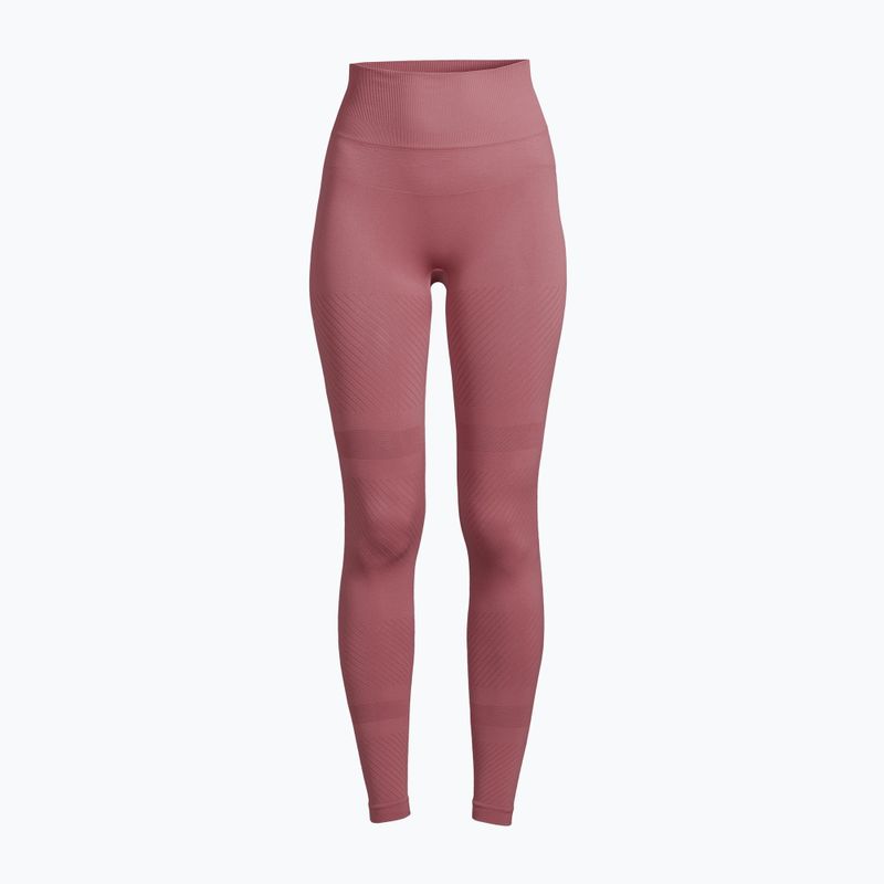 Dámské cvičební legíny Casall Essential Block Seamless High Waist růžové 21514 5